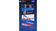 Screenshot of Kilde's Instagram story feat Henrik Kristoffersen (Image via: Kilde's Instagram)